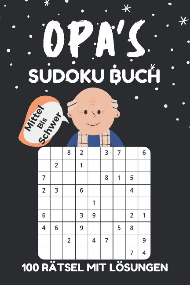 Sudoku Puzzelboek voor Volwassenen en Senioren: 100 Middelzware tot Moeilijke Puzzels met Oplossingen