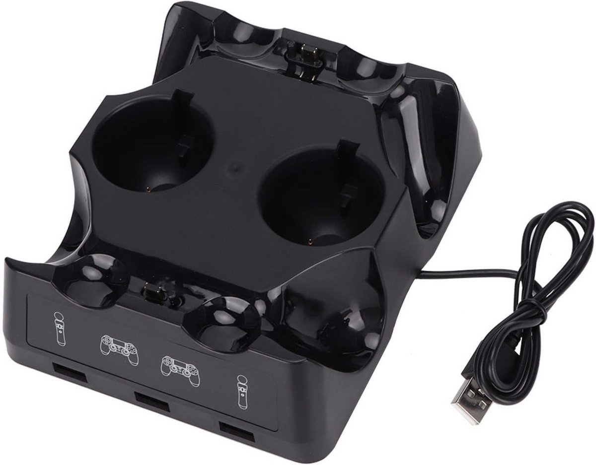 Oplaadstation voor Vier Controllers en VR Headset