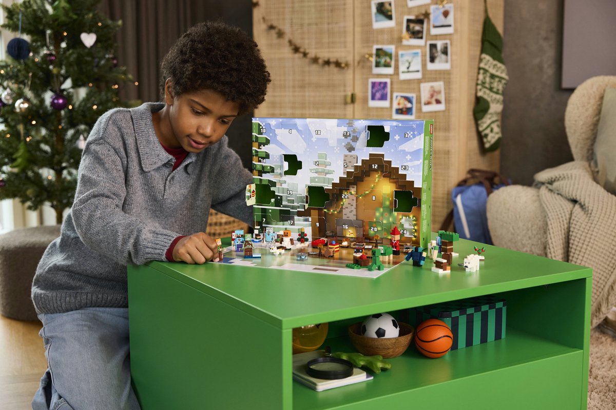 LEGO® Minecraft® Adventskalender 2025, Gamingcadeau - 21280 – foto 2