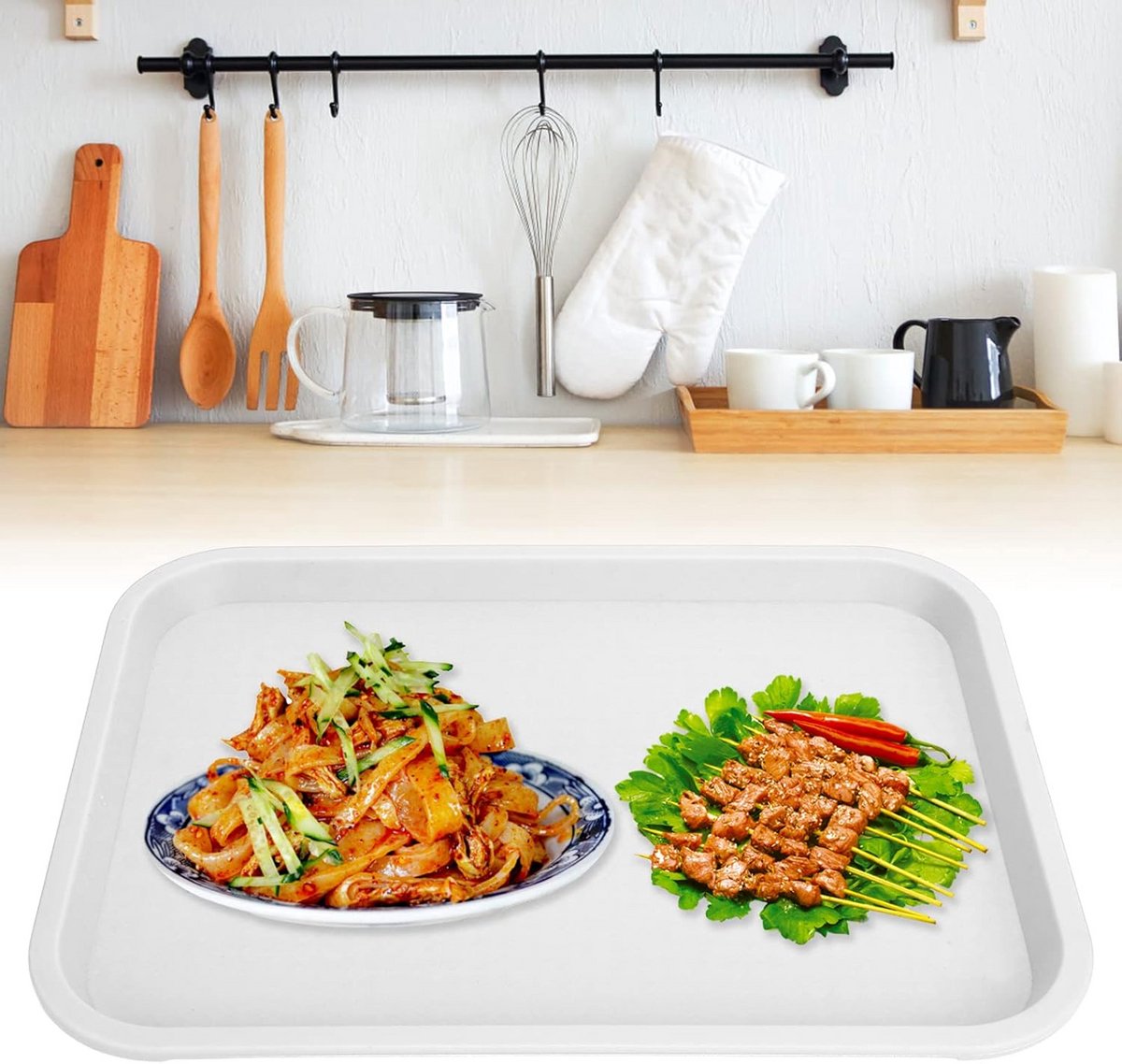 Stevige Antislip Serveerblad voor Fastfood en Restaurants