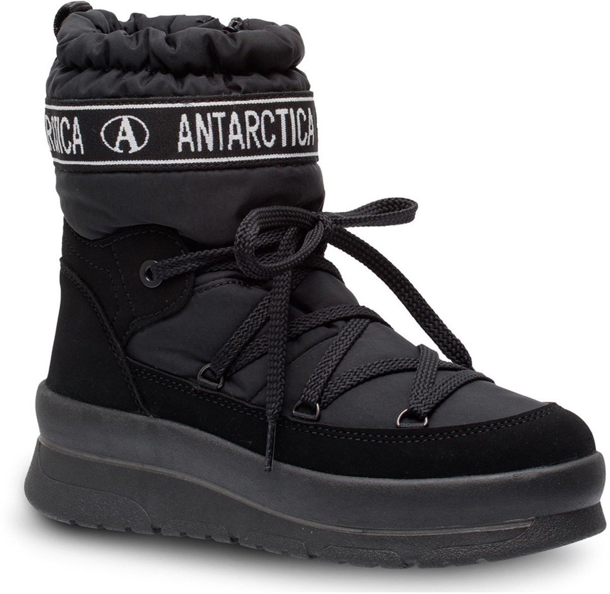 Antarctica 6187 Snowboots Dames Nero Zwart