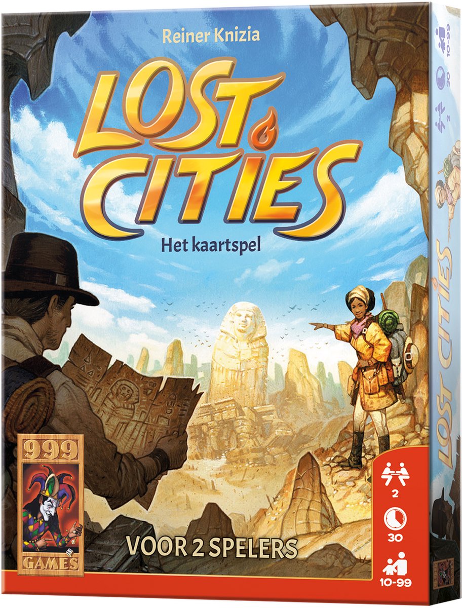 999 Games - Lost Cities - Het Kaartspel - Strategisch kaartspel - Tactisch spel - Voor 2 spelers - vanaf 10 jaar - Gezelschapsspel — afbeelding 7
