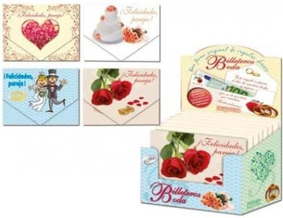 48 Zilveren Portemonnee Enveloppen met Sluiting voor Bruiloft en Cadeau