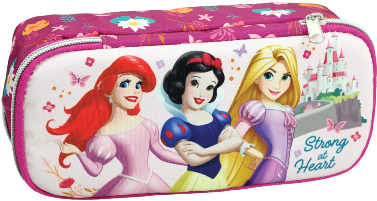 Disney Princess Strong 2-compartiment etui 26 cm