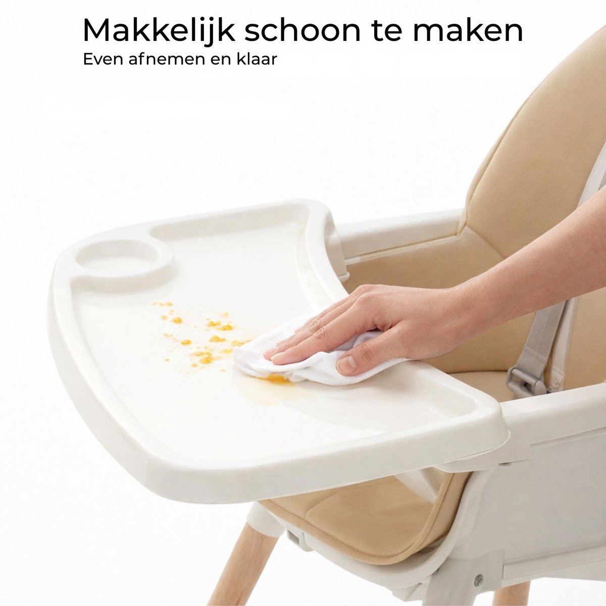 Tissy Meegroei Kinderstoel - Verstelbaar Eetblad thumbnail 2