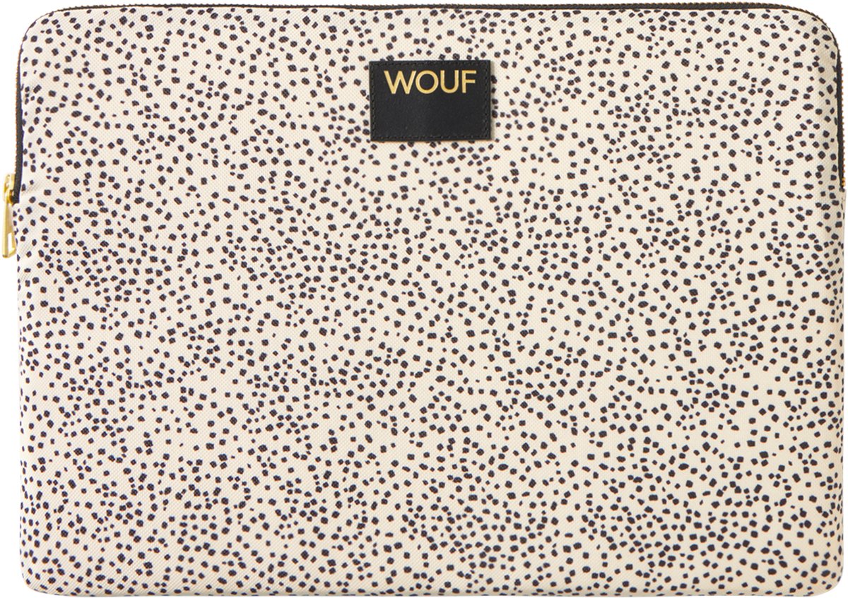 Wouf Daily Laptop Hoes 15-16 inch - Laptopsleeve - Panna