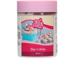FunCakes Dip 'n Drip - Wit - 375g - Glazuur voor Cake, Cupcakes en Taarten