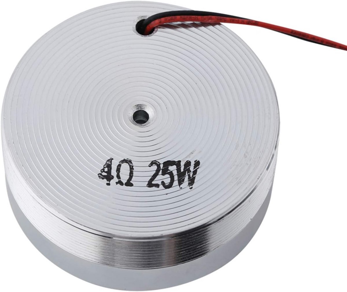 Vibratie Luidspreker 50mm 2 Inch Volledig Bereik Ronde Vorm Sterke Bas 4 Ohm 25 Watt