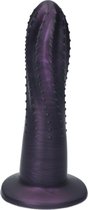 Ylva & Dite - Prickly Pear - Siliconen dildo - Made in Holland - Donker Paars Metallic