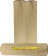 Maskeerpapier Super-Bruin 30cm x 50 meter - Mini-rol