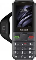 MaxCom Comfort MM735 5,59 cm (2.2") 83 g Noir Téléphone d'entrée de gamme