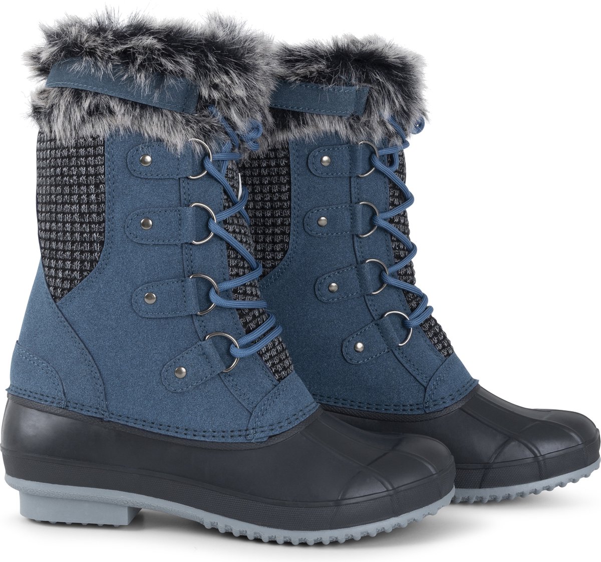 Gevoerde Dames Snowboots - Warme Winter laarzen - Waterdicht & Antislip -  Comfortabele... | bol