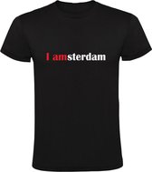 Amsterdam Heren T-shirt - woordspeling - engels - amsterdammer