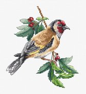 Luca-S Goldfinch Bird borduren (pakket) B1197