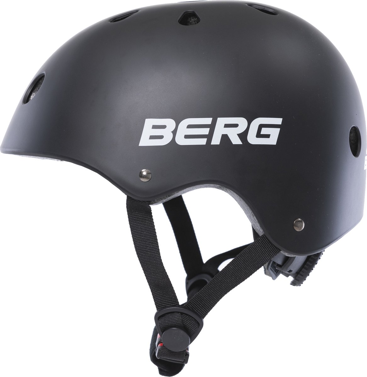 BERG Helm M 53-58cm - fietshelm voor kinderen - Zwart