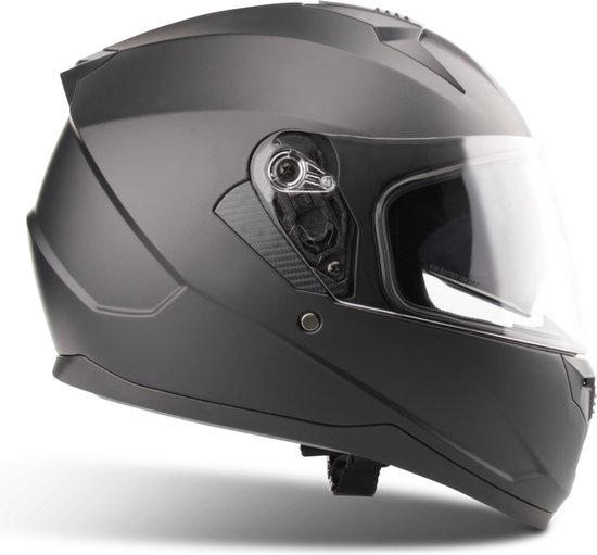 VINZ Integraalhelm met Zonnevizier / Motorhelm / Scooter helm