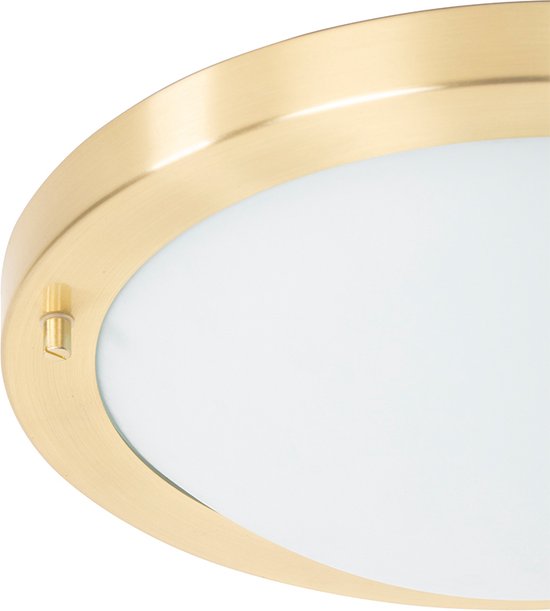 Plafoniera LED Oro 3 anelli lampada da soggiorno dimmerabile con telecomando Design moderno ovale 56W Lampada da camera letto interna Illuminazione a soffitto per cucina sala pranzo ufficio (Piccolo