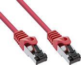 S/FTP CAT8.1 40 Gigabit netwerkkabel / rood - LSZH - 3 meter
