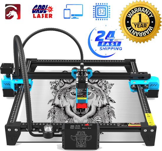 TwoTrees TTS-55 Pro Laser Engraver With Wifi Offline Control 80W