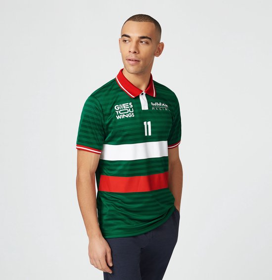 Red Bull Racing F1 - Sergio Perez - Polo-Shirt - Groen - Maat S - Formule 1 van Red Bull — afbeelding 2