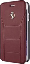 iPhone 6s/6 Bookcase hoesje - Ferrari -  Burgundy - Leer