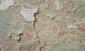 Fotobehang - Vlies Behang - Oude Beschadigde Betonnen Muur - 208 x 146 cm