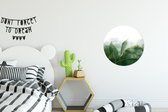 WallCircle - Wandcirkel ⌀ 30 - Marmer - Groen - Luxe - Goud - Marmerlook - Ronde schilderijen woonkamer - Wandbord rond - Muurdecoratie cirkel - Kamer decoratie binnen - Wanddecoratie muurcirkel - Woonaccessoires
