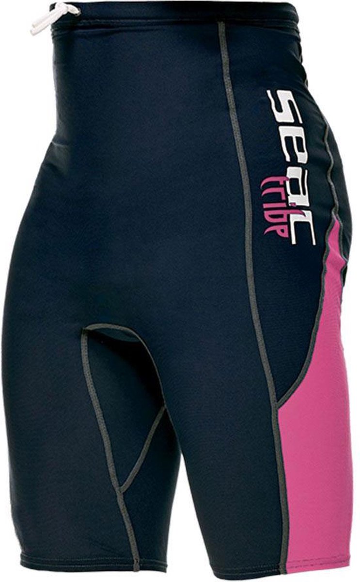 Seac RAA Pant Evo Lady - UV rashguard shorts voor zwemmen en snorkelen - Roze/blauw - L
