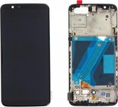 OnePlus 5T (A5010) LCD Display / Beeldscherm, Zwart, Incl. frame, OP5T-192180