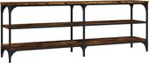 vidaXL-Tv-meubel-140x30x50-cm-bewerkt-hout-gerookt-eikenkleurig