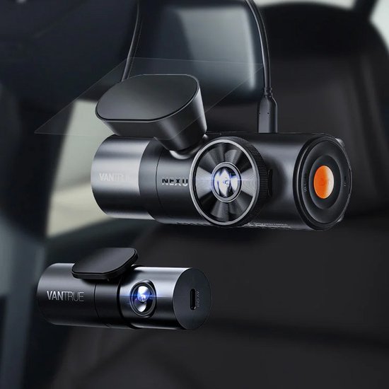 Vantrue N4 Pro Triple 3CH 4K Wifi GPS dashcam voor auto