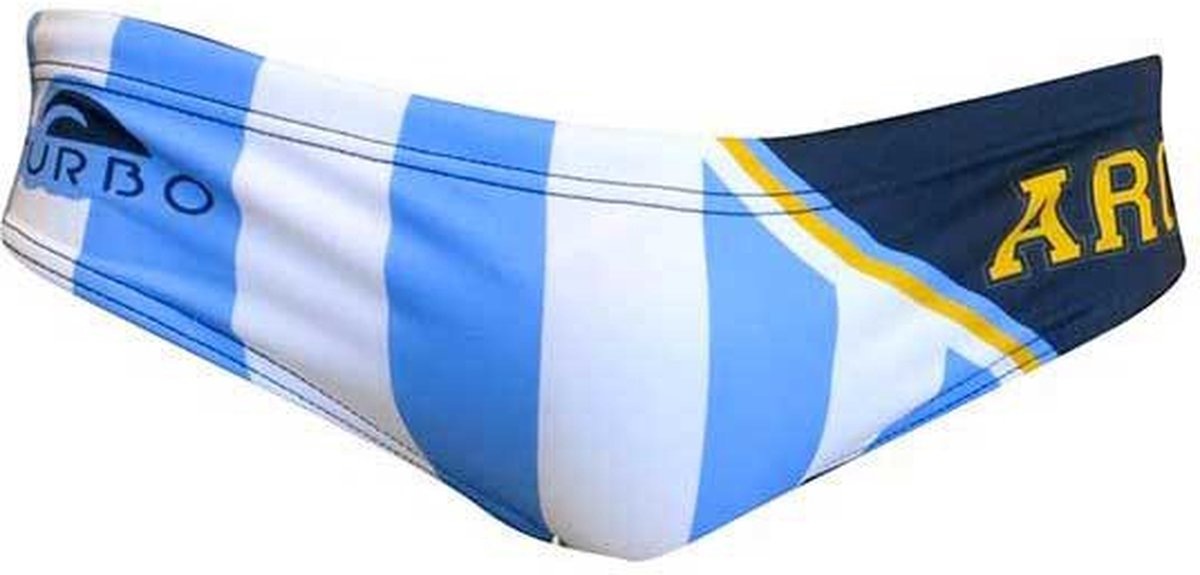 Turbo Argentina Zwemslip Wit L Man