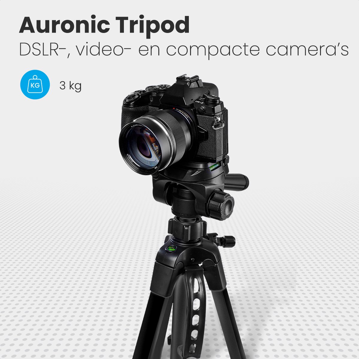 Auronic Tripod - Flexibel Telefoon & Camera Statief thumbnail 2