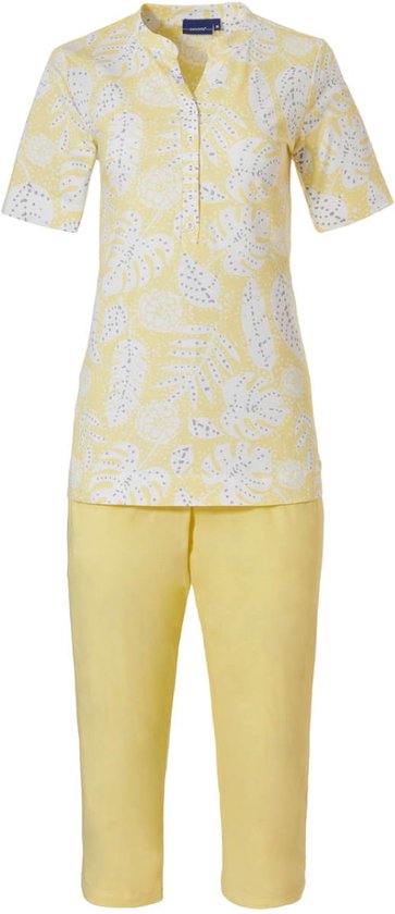 Gele dames pyjama Pastunette korte mouwen - Geel - Maat - 38