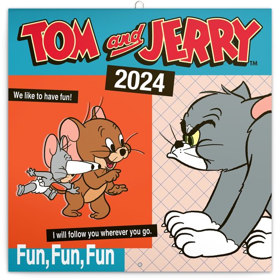 Tom and Jerry Kalender 2024 bol