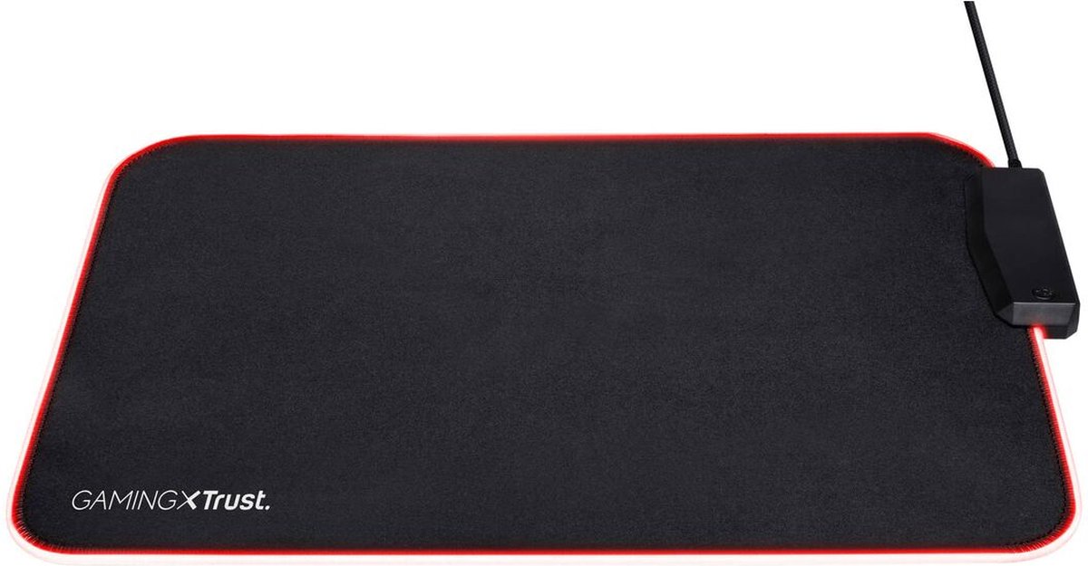 Trust GXT 765 Glide-Flex - Muismat - RGB - met USB HUB - 4 poorten