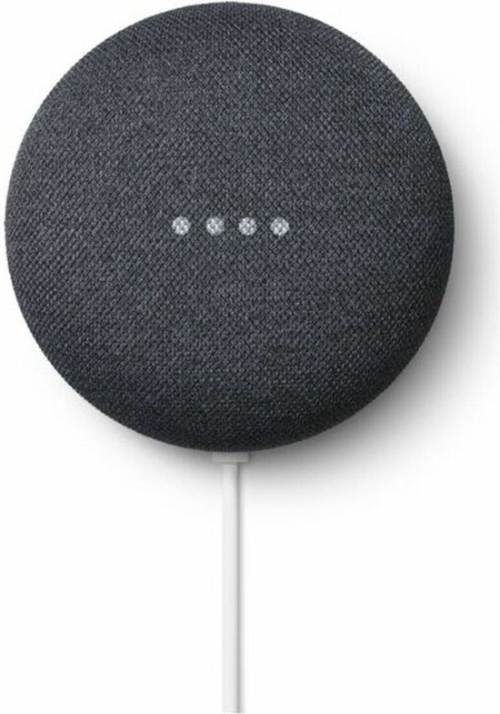 Google Home Mini Smart Speaker - Chalk (krijt/lichtgrijs) van Google Nest — afbeelding 2