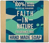 Faith in Nature Fragrance Free (geurloos) zeep 85g
