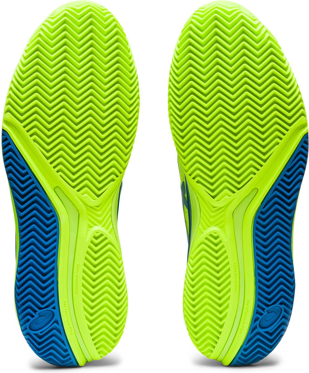 Asics Solution Speed FF Indoor Tennisschoen Tapijt Heren - Wit, Zwart