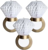 Folat - Honeycombs Ring 28cm (3 stuks)