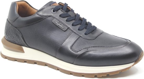 Australian Cambridge Lage sneakers Leren Sneaker Heren Blauw Maat 41 bol