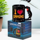 mug de jeu activé par la chaleur / réagit à la chaleur / mug joystick / effet thermique / cadeau / cadeau de noël / jeu / gadget