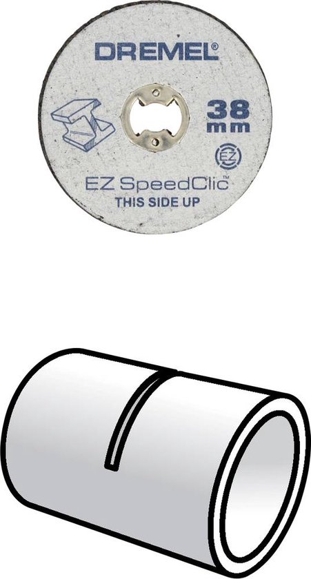 Dremel EZ SpeedClic: snijschijven voor metaal 5-pack. - SC456 - Dremel