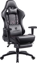 HICON Gamestoel Incanto - Ergonomisch - Gaming stoel - Bureaustoel - Verstelbaar - Gamestoelen - Racing - Gaming Chair - Zwart