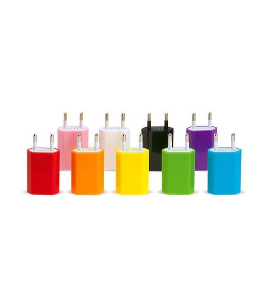 USB-Adapter - Netstroom Adapter Universeel - Wit