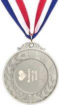 Akyol - bedankt voor je inzet medaille zilverkleuring - Bedankt - bedankt voor alles - cadeau - bedankje - gift