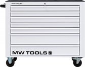Gereedschapswagen 7 lades wit MW Tools