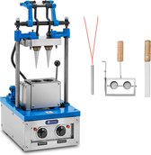 Bol.com Royal Catering Waffeleisen für Eiswaffeln - 50 - 60 Wafels/h - 47 x 112 mm - Royal Catering aanbieding