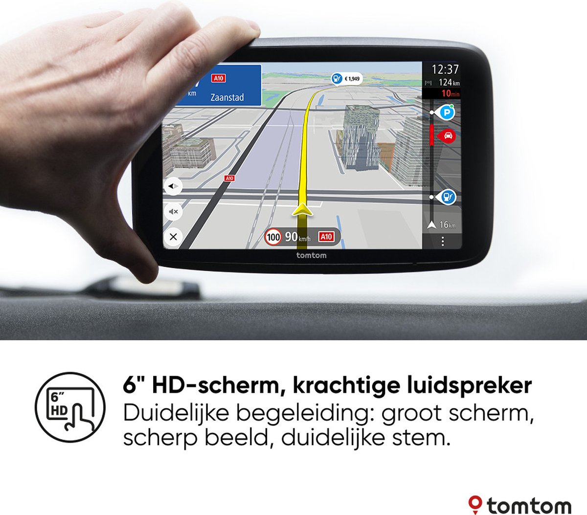 TomTom GO Superior 6 - Autonavigatie - Wereld thumbnail 4