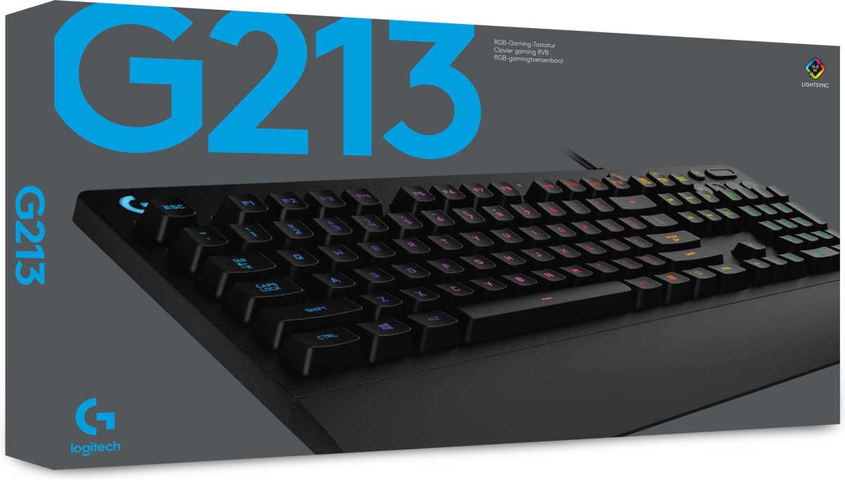 Test Logitech G213 Prodigy : un clavier RVB à dômes pour le jeu - Les  Numériques